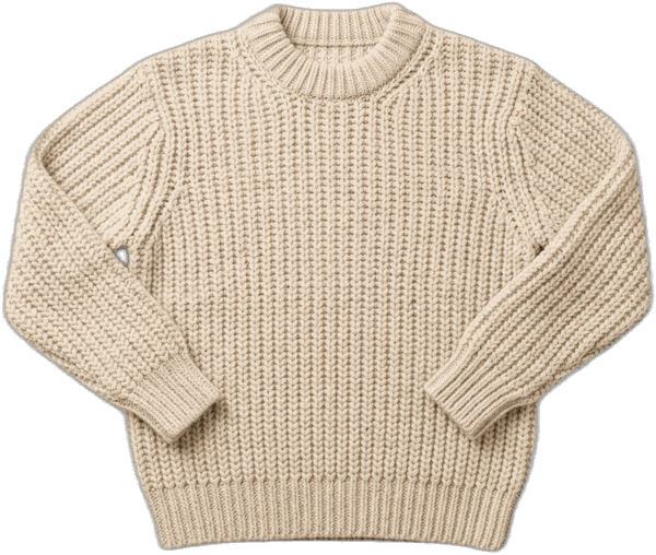 Oat knit jumper